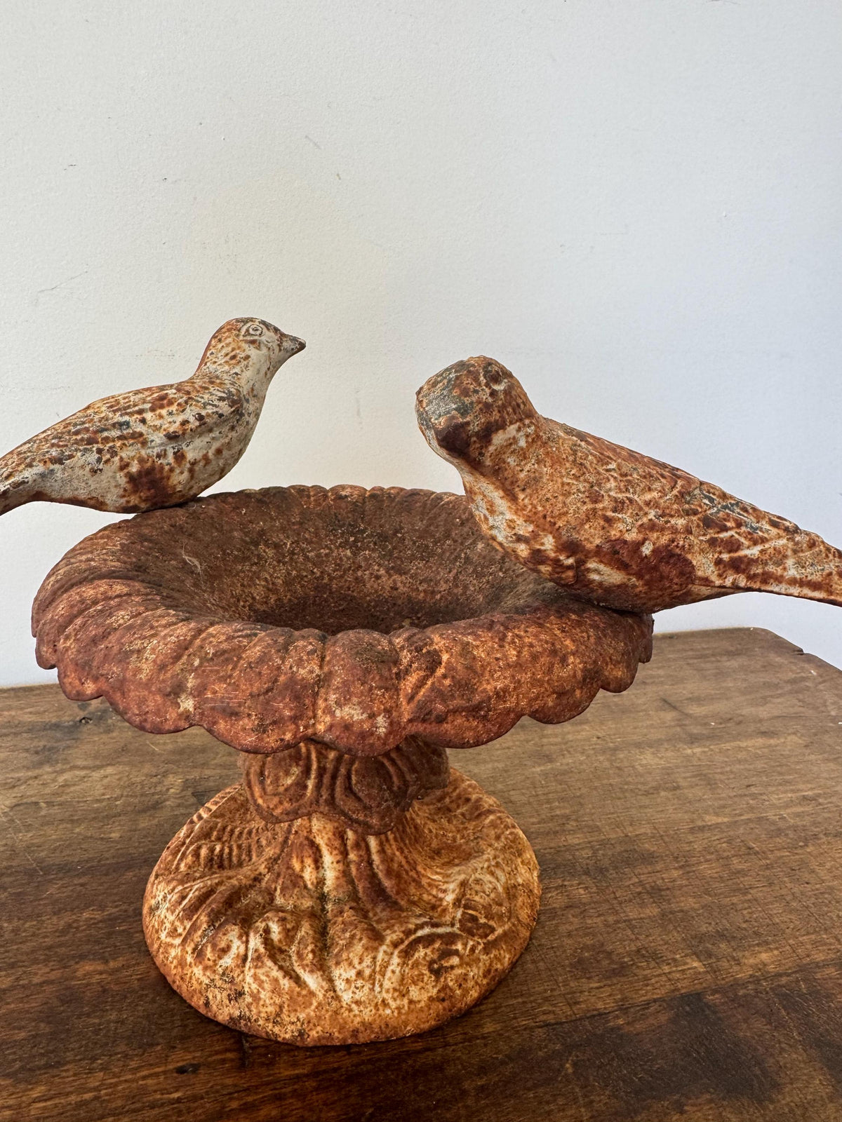 Bassin oiseaux ancien
