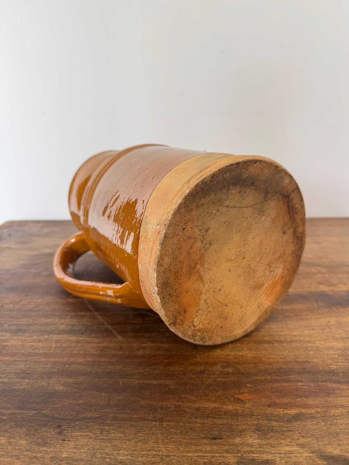 Pichet pot grès France vintage