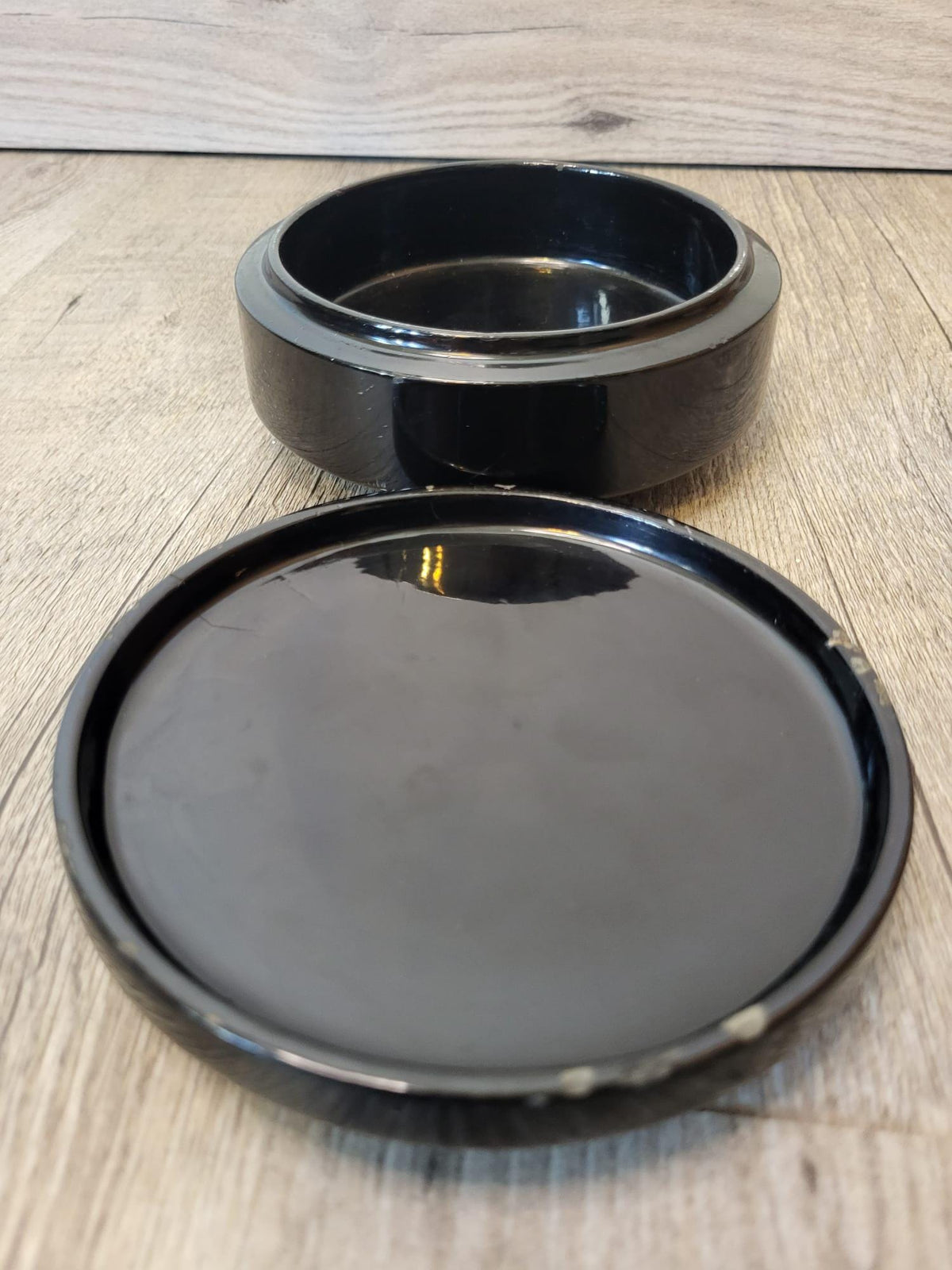 Boite à bijoux laqué et nacre