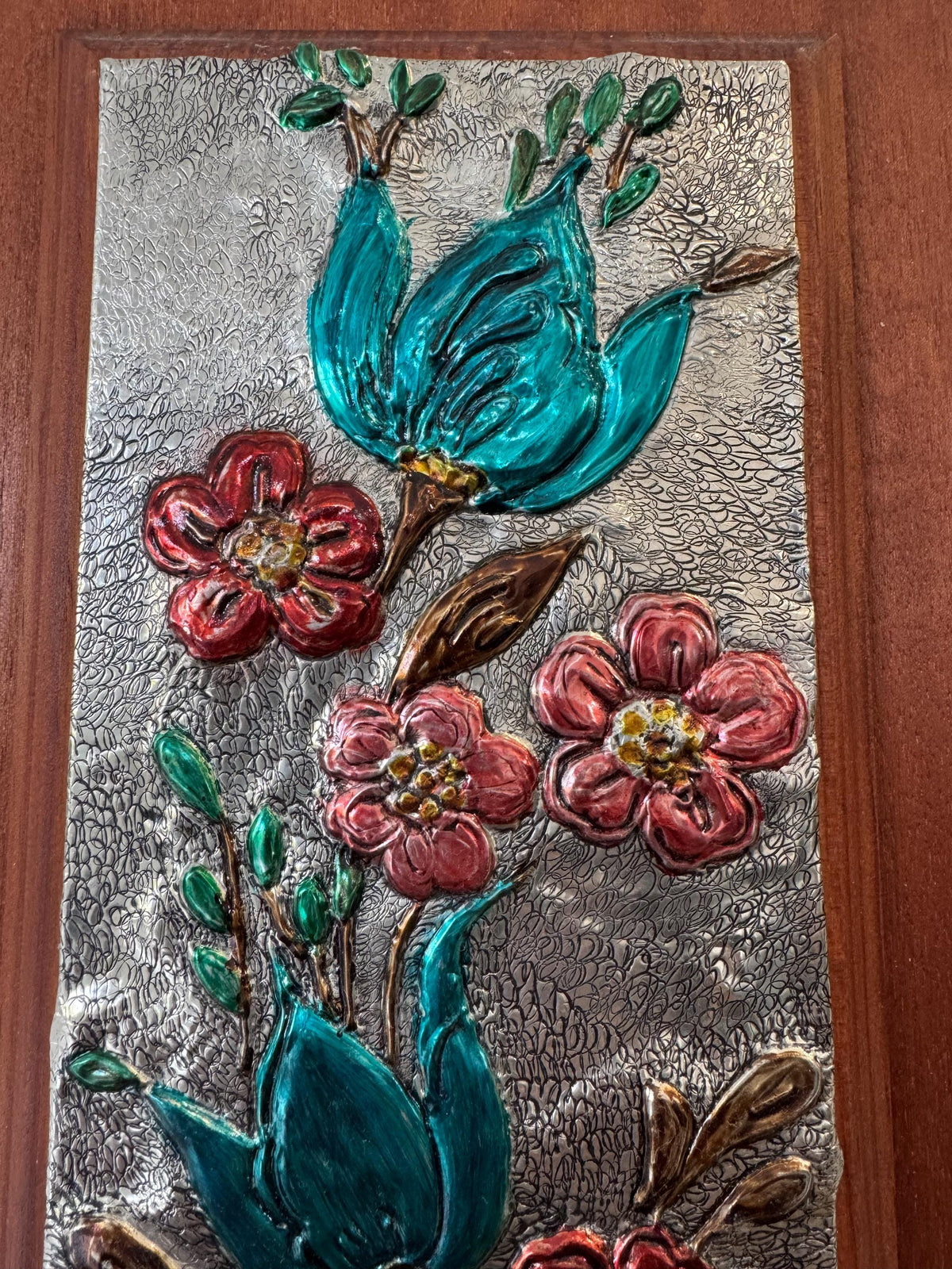 Tableau peinture fleurs