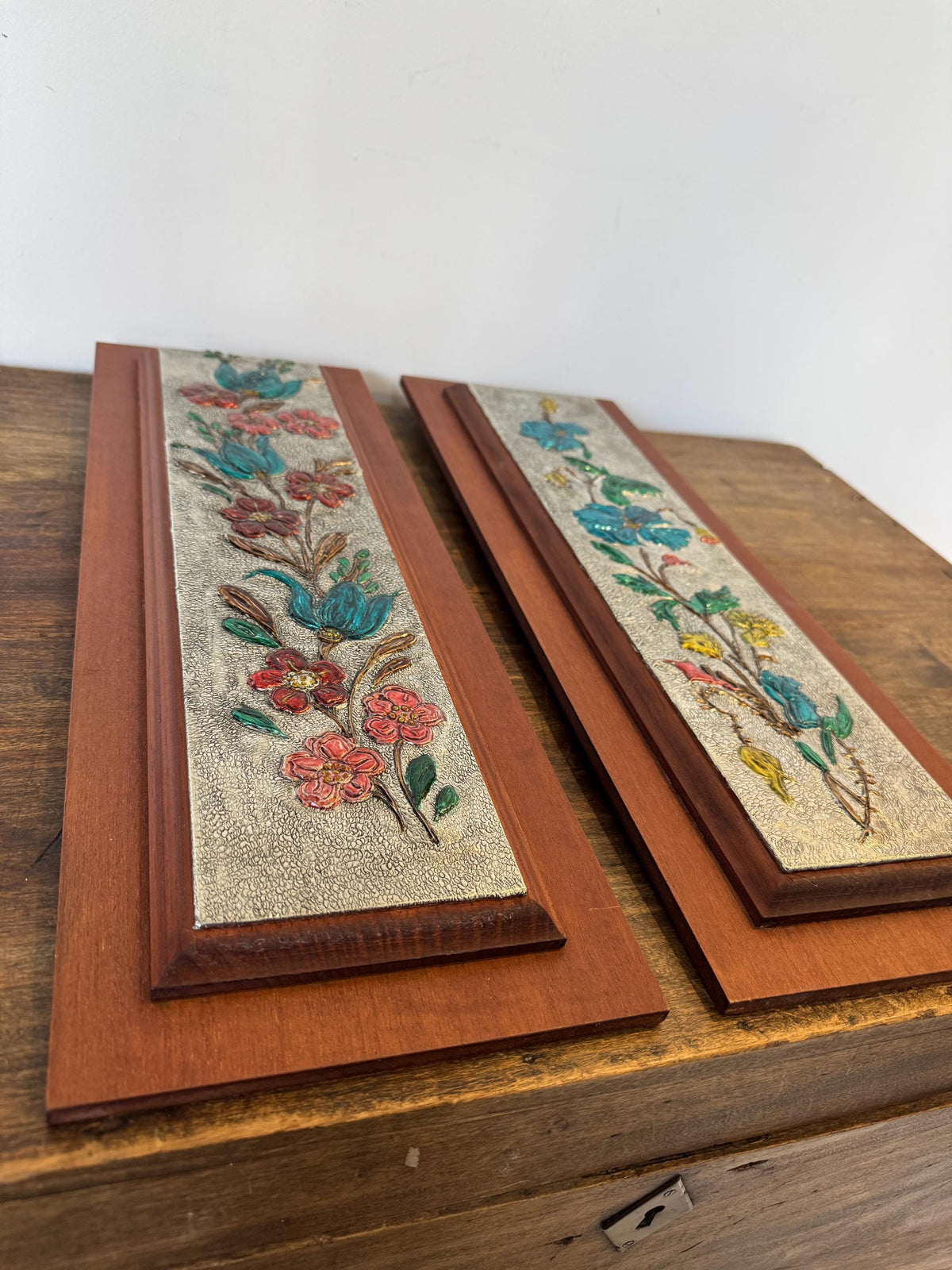 Tableau peinture fleurs