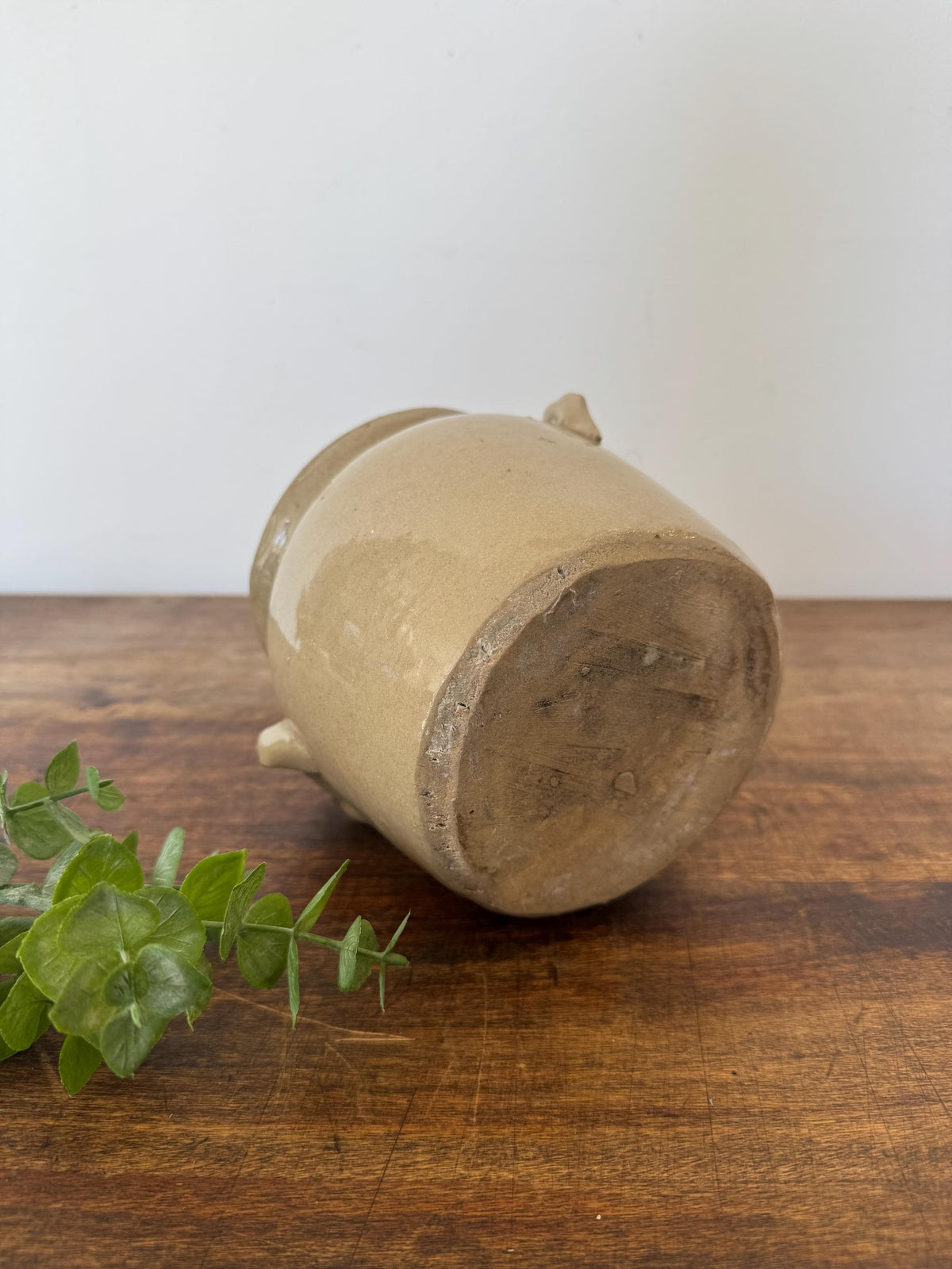 Pot en grès vernissé