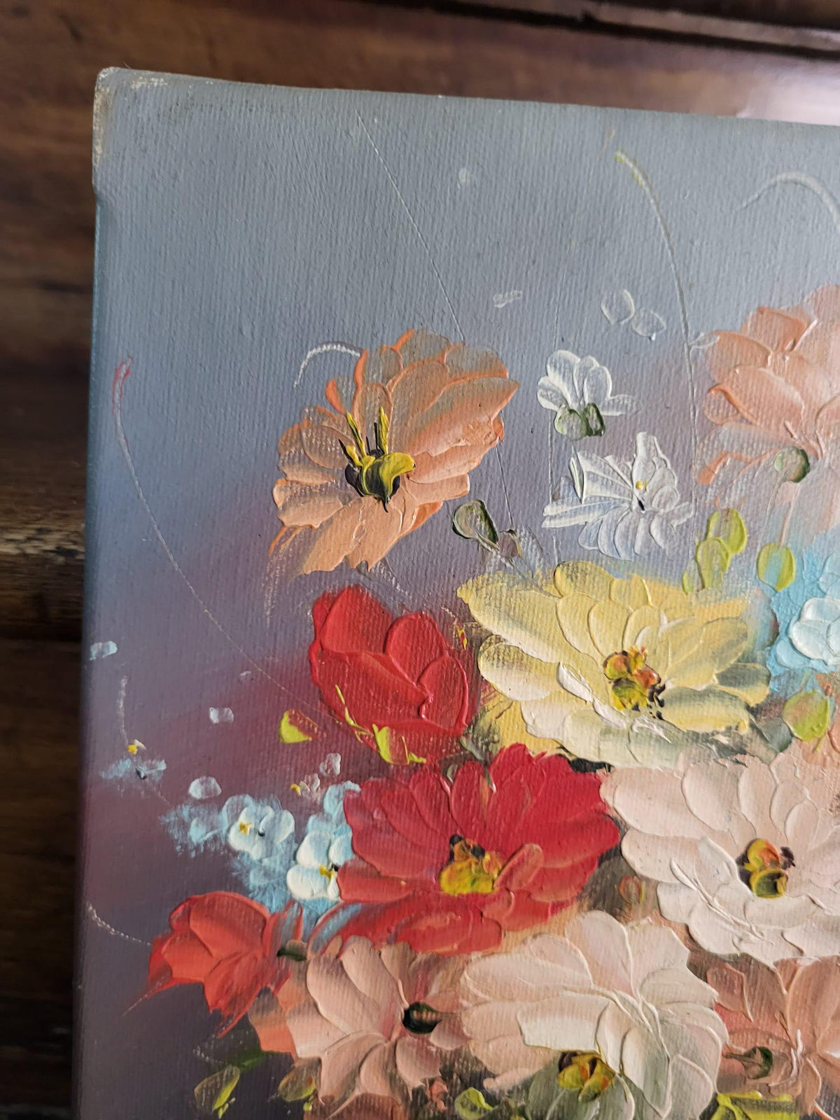 Tableaux peinture bouquets de fleurs