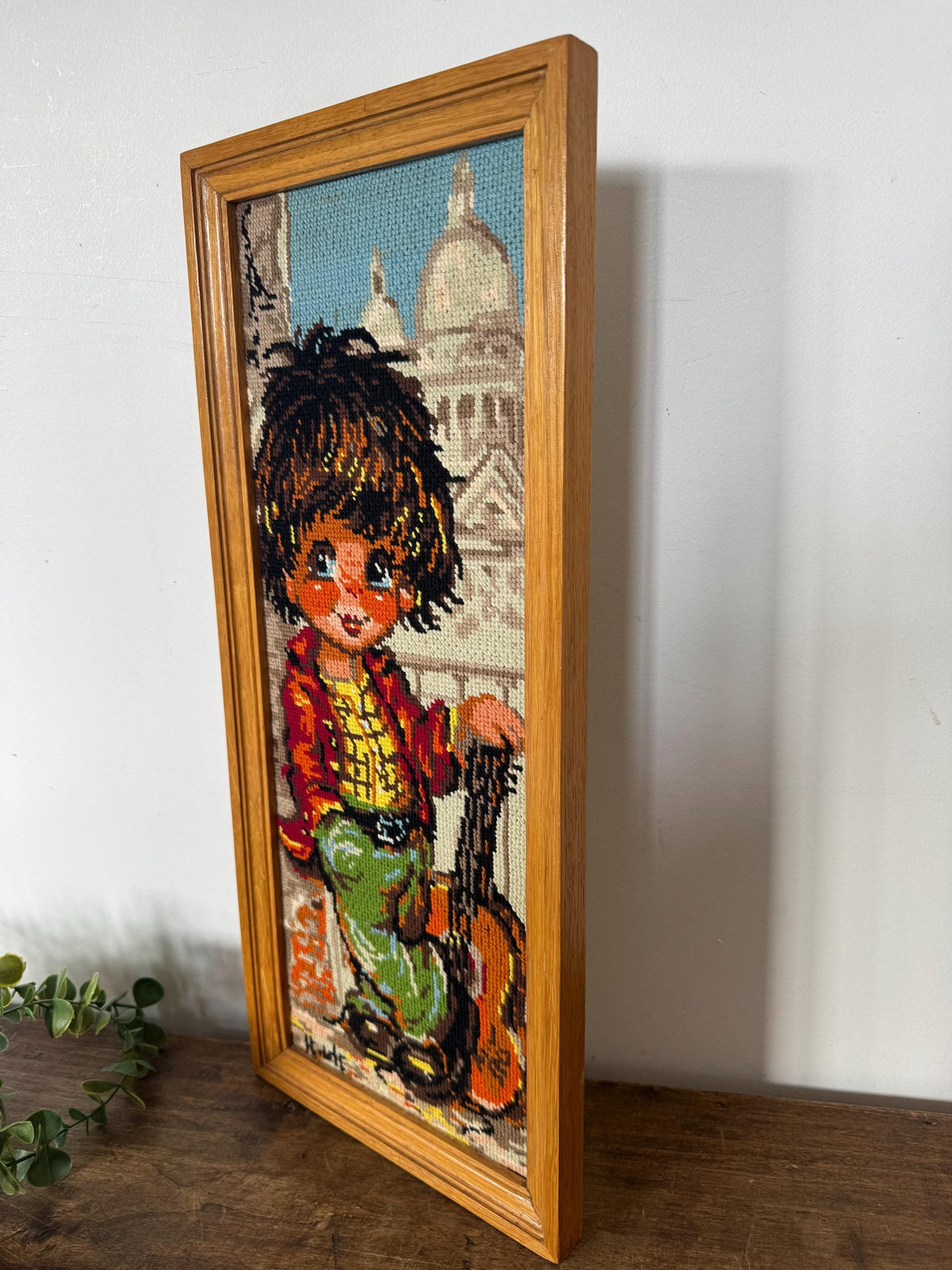 Tableau canevas vintage Poulbot