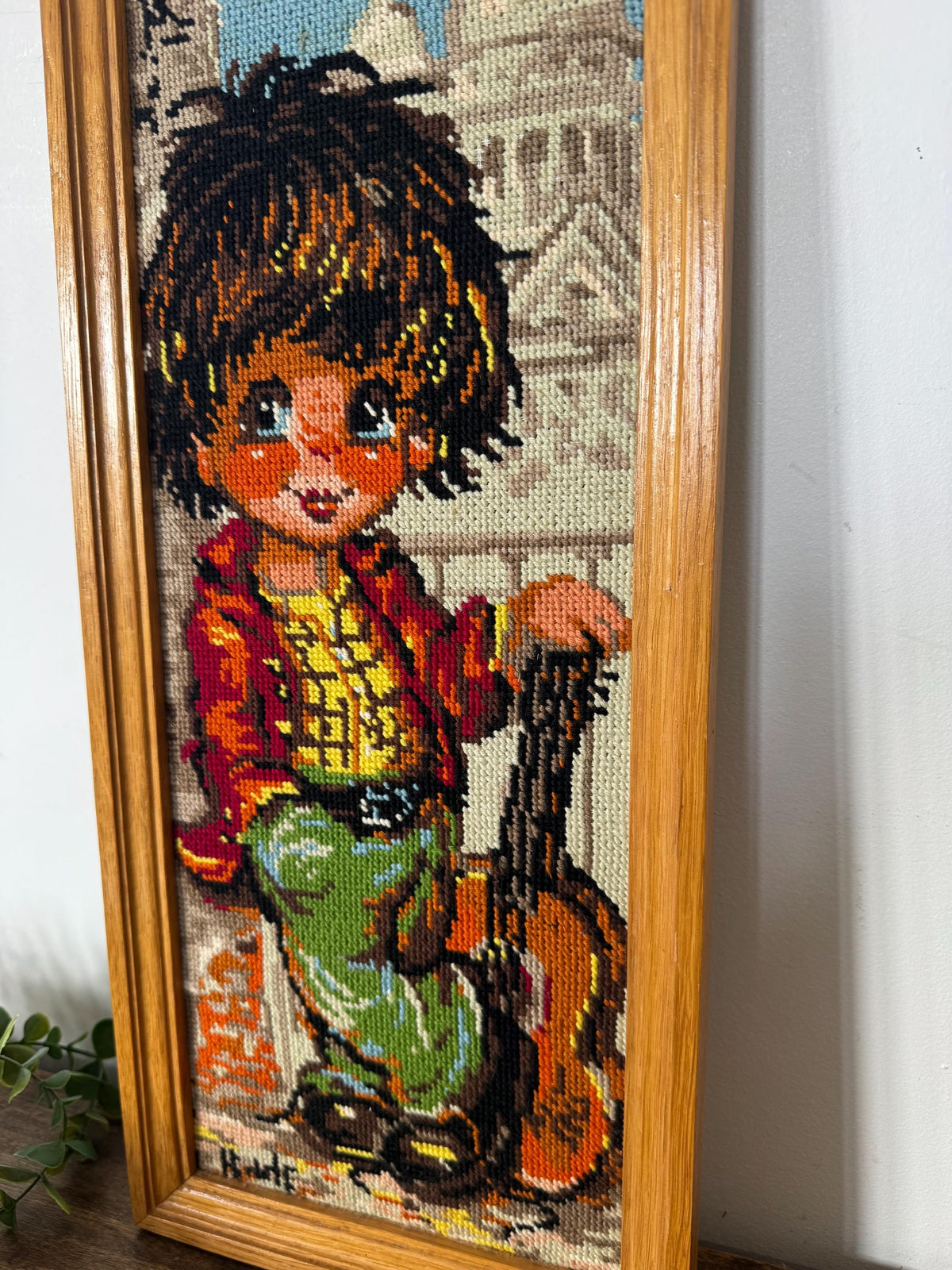 Tableau canevas vintage Poulbot
