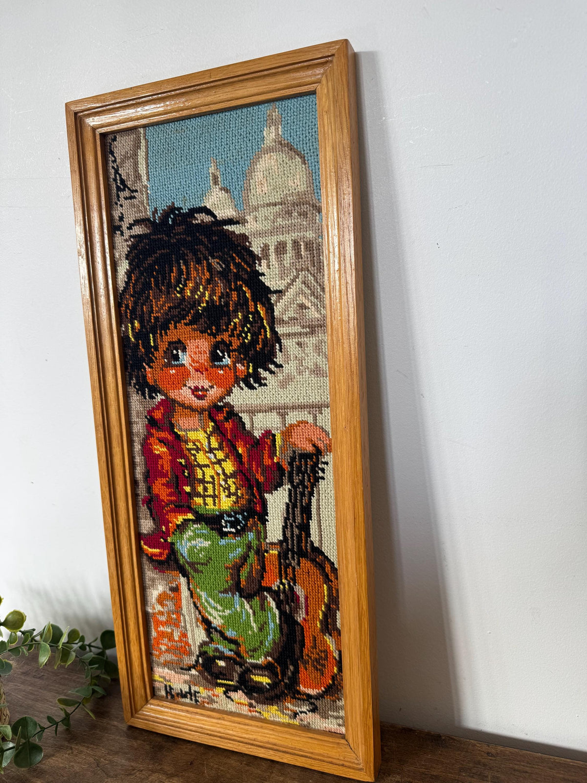 Tableau canevas vintage Poulbot