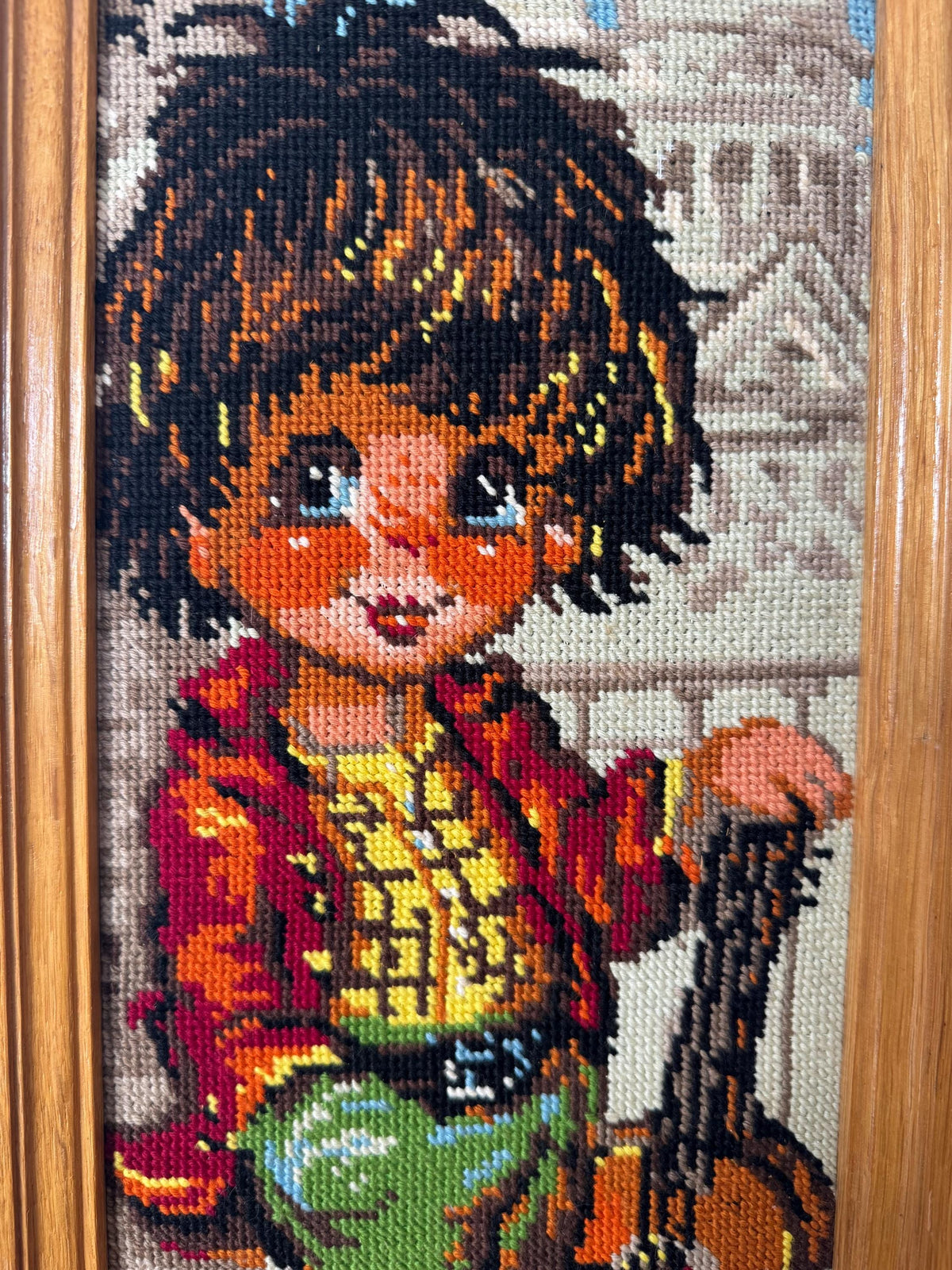 Tableau canevas vintage Poulbot