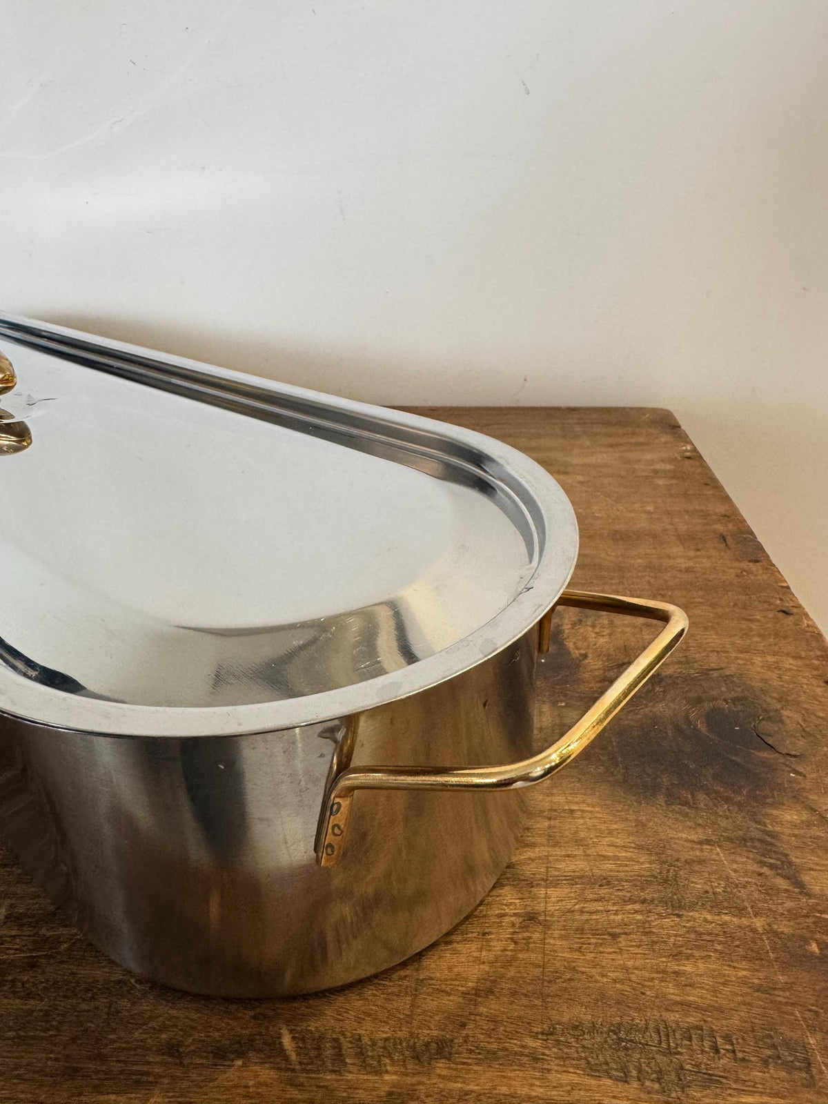 Poissonnière inox vintage