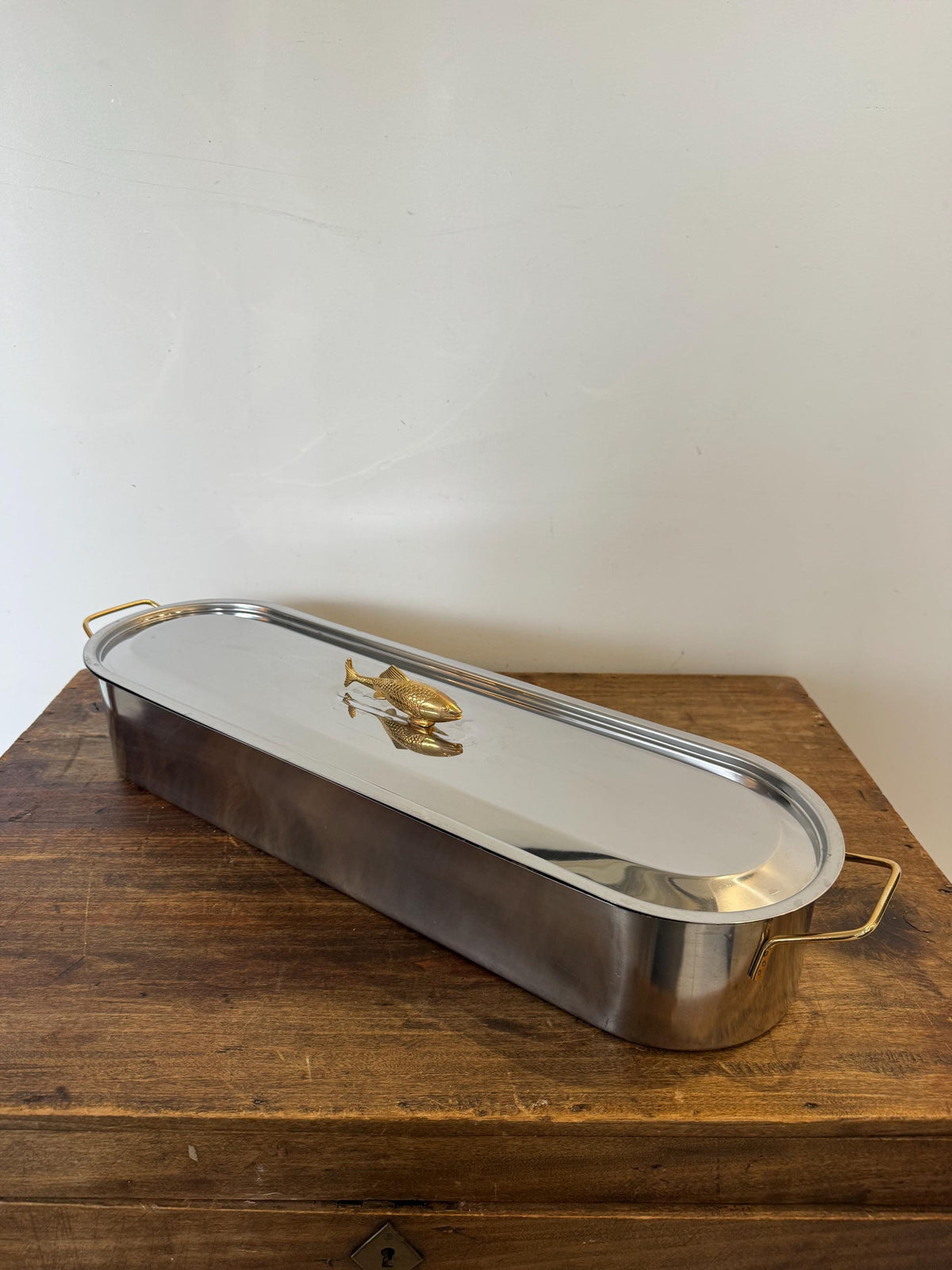 Poissonnière inox vintage