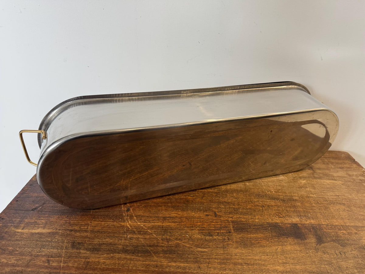 Poissonnière inox vintage