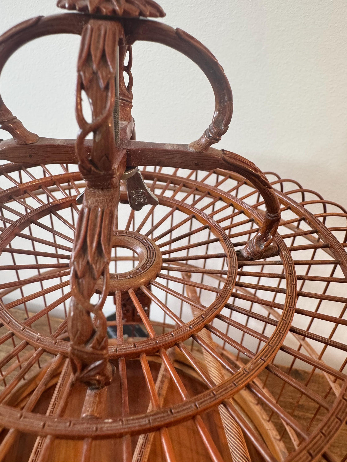 Petite cage ancienne bois
