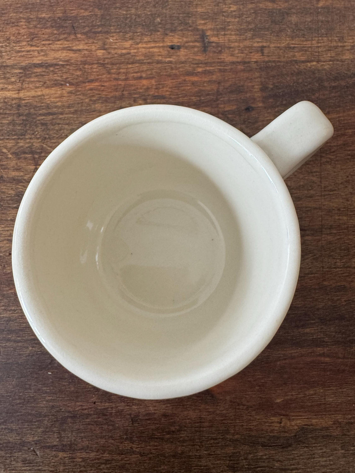 Tasse rétro orange et marron