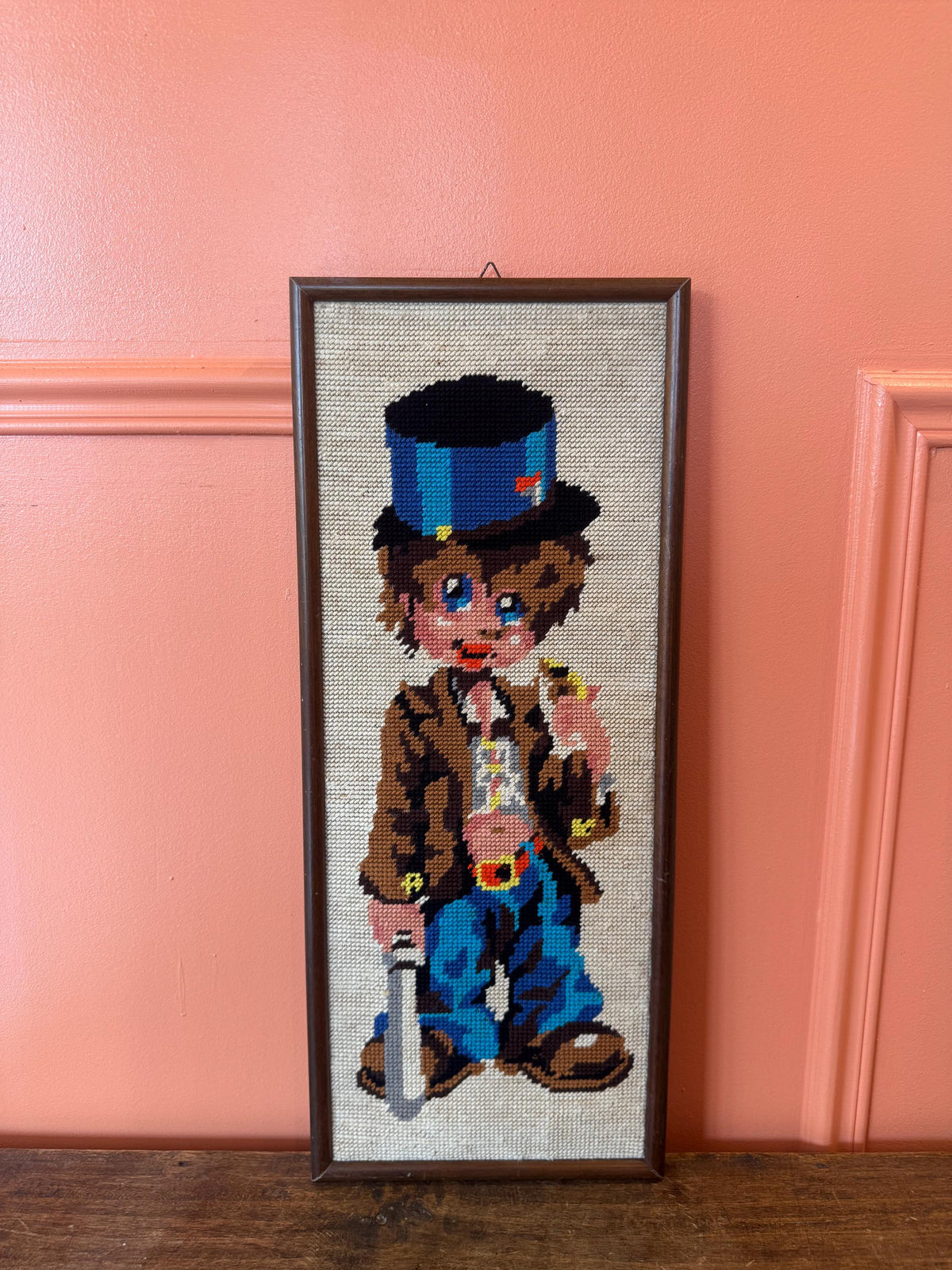 Tableau canevas vintage Poulbot