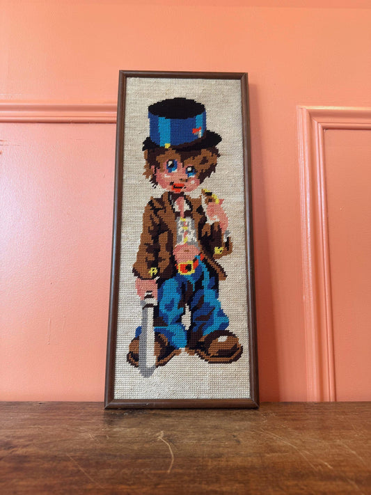 Tableau canevas vintage Poulbot