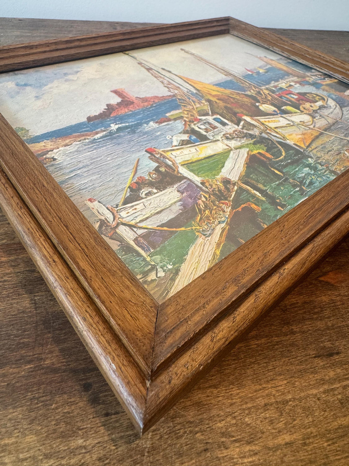 Tableau marin port de pêche Colombini
